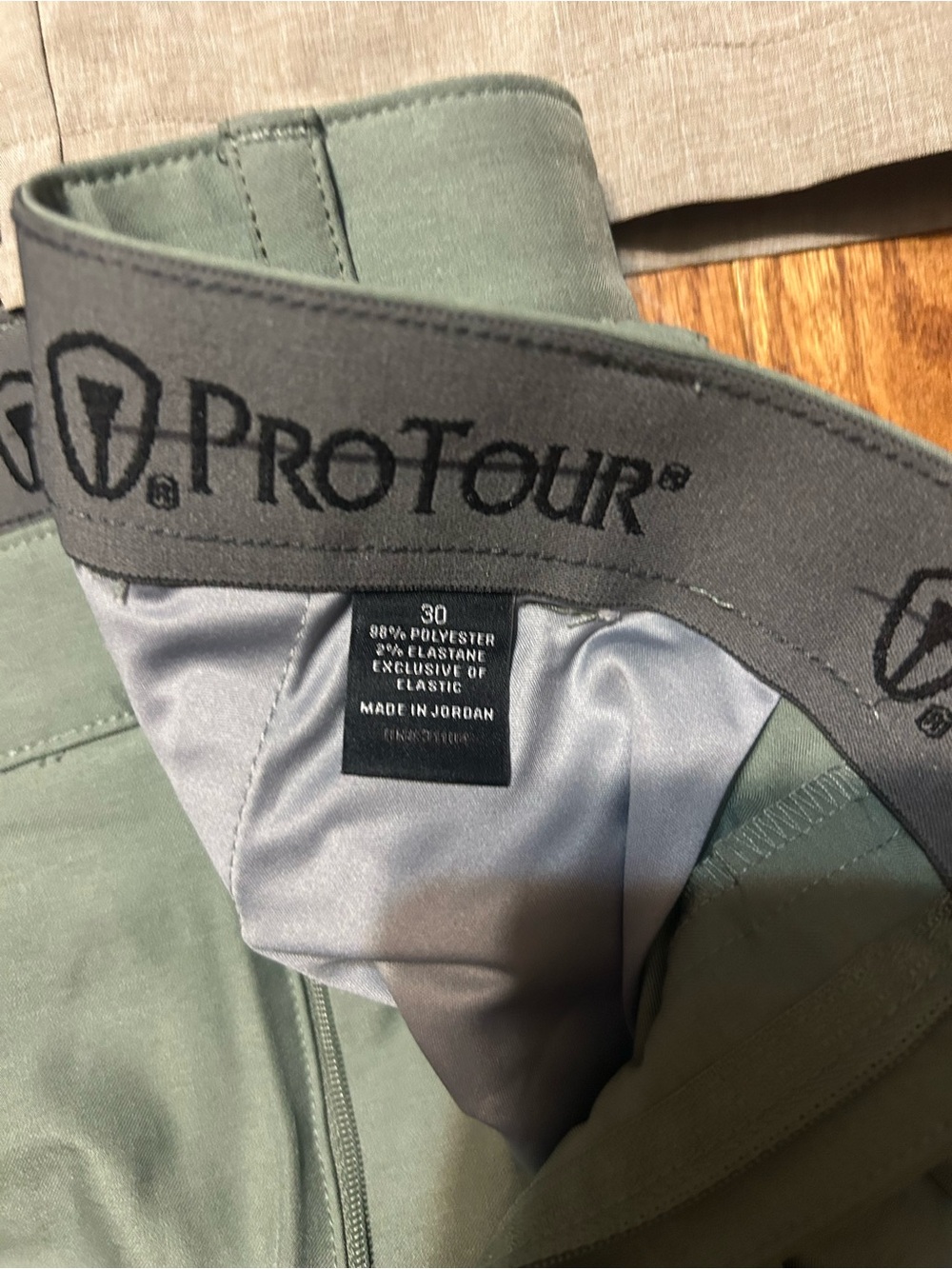Men's Performance Shorts - Navy, Light Gray, Olive pro tour golf shorts - Picture 3 of 6